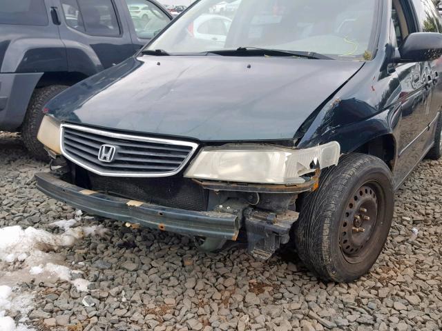 2HKRL18531H500842 - 2001 HONDA ODYSSEY LX GREEN photo 9