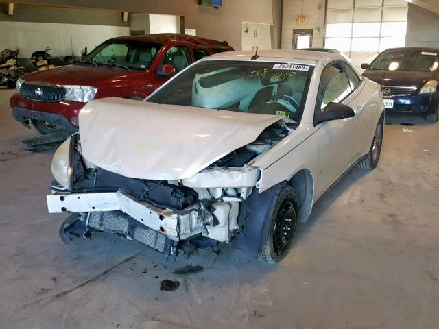 1G2ZH361284264833 - 2008 PONTIAC G6 GT WHITE photo 2