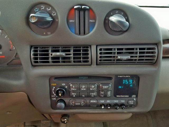 2G1WL52M7X9220985 - 1999 CHEVROLET LUMINA BAS 绿色 照片 9