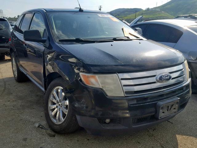 2FMDK38C08BB16719 - 2008 FORD EDGE SEL BLACK photo 1