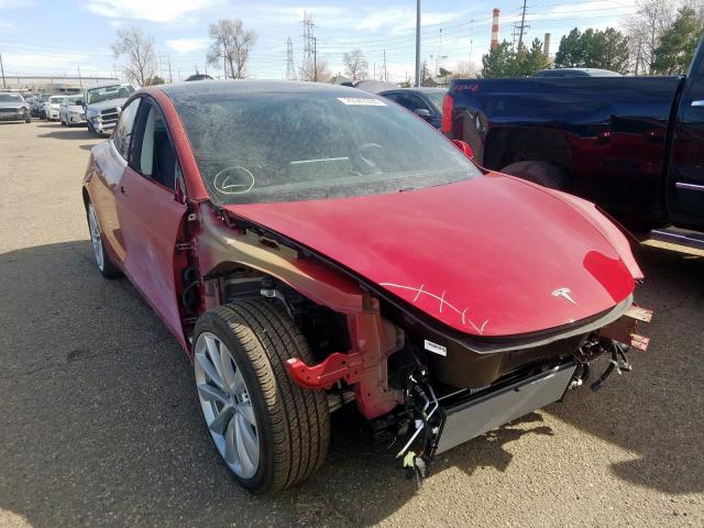 5YJ3E1EB2KF389808 - 2019 TESLA MODEL 3  photo 1