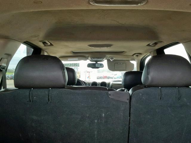 1GKDS13S072144407 - 2007 GMC ENVOY BLACK photo 9