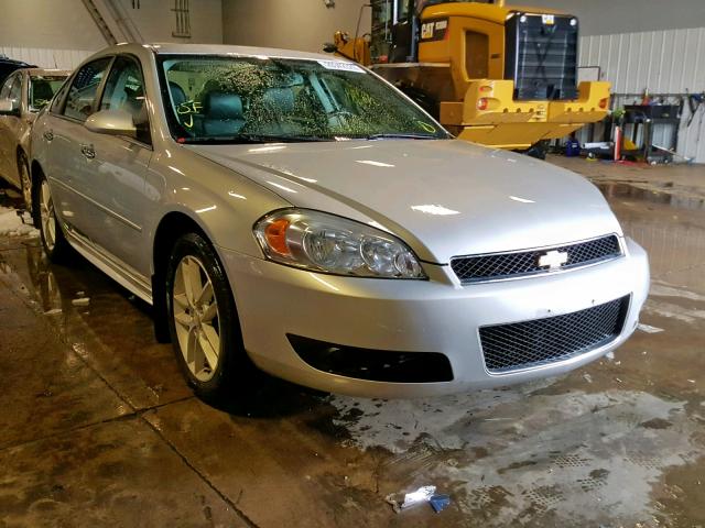 2G1WC5E31C1175182 - 2012 CHEVROLET IMPALA LTZ SILVER photo 1