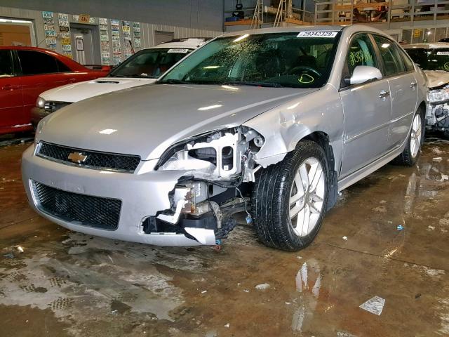 2G1WC5E31C1175182 - 2012 CHEVROLET IMPALA LTZ SILVER photo 2