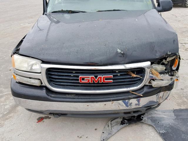 3GKFK16Z72G183464 - 2002 GMC YUKON XL K BLACK photo 7