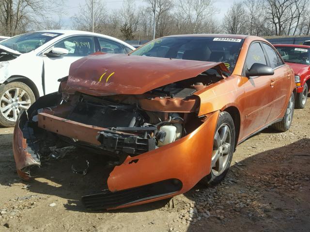 1G2ZH558164214173 - 2006 PONTIAC G6 GT ORANGE photo 2