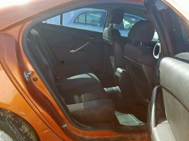 1G2ZH558164214173 - 2006 PONTIAC G6 GT ORANGE photo 6