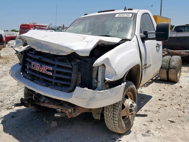 1GDJK34648E143039 - 2008 GMC SIERRA K35 WHITE photo 2