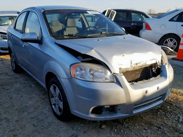 KL1TD5DE4BB238937 - 2011 CHEVROLET AVEO LS SILVER photo 1