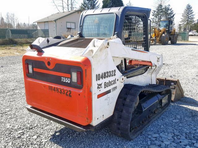 AJZV15773 - 2016 BOBCAT SKIDSTEER WHITE photo 4