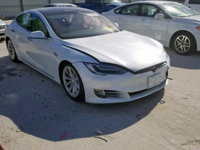 5YJSA1E26JF246091 - 2018 TESLA MODEL S WHITE photo 1