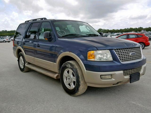 1FMPU17555LB13888 - 2005 FORD EXPEDITION BLUE photo 1