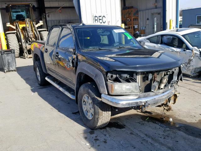 1GCDT136958224925 - 2005 CHEVROLET COLORADO BLACK photo 1