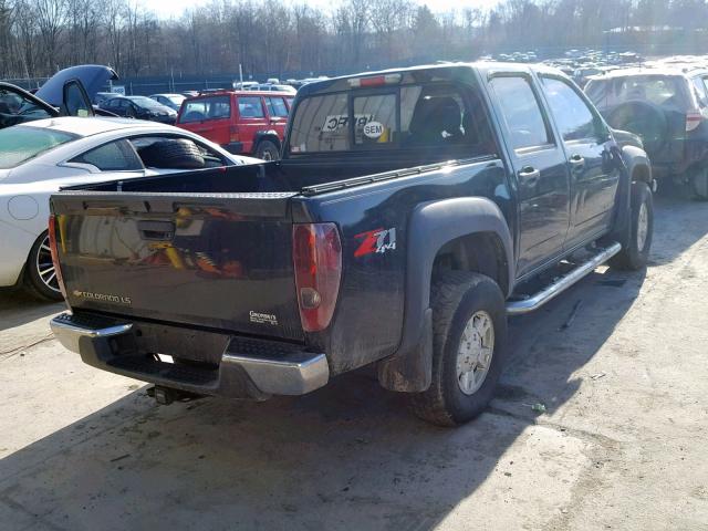 1GCDT136958224925 - 2005 CHEVROLET COLORADO BLACK photo 4