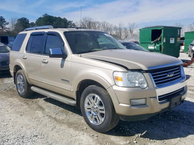 1FMEU65E17UB19353 - 2007 FORD EXPLORER L TAN photo 1