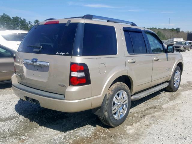 1FMEU65E17UB19353 - 2007 FORD EXPLORER L TAN photo 4