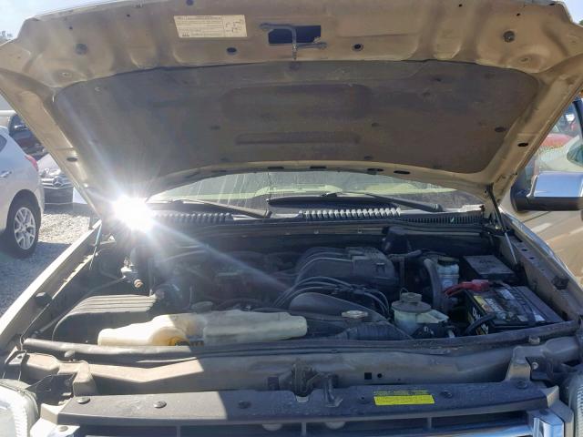 1FMEU65E17UB19353 - 2007 FORD EXPLORER L TAN photo 7