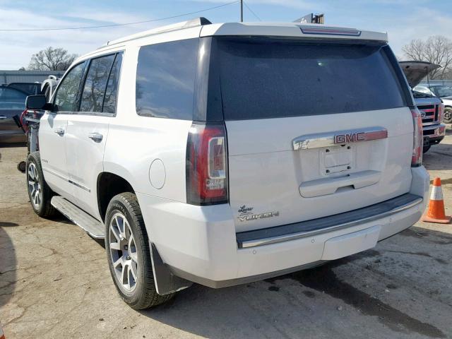 1GKS2CKJ6GR322548 - 2016 GMC YUKON DENA WHITE photo 3