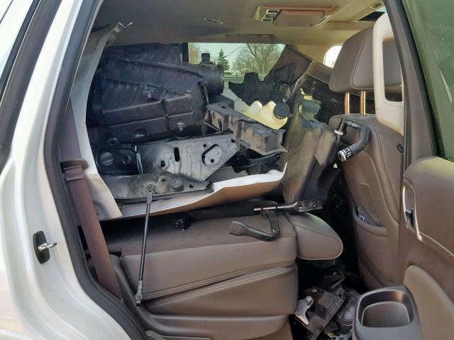 1GKS2CKJ6GR322548 - 2016 GMC YUKON DENA WHITE photo 6