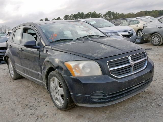 1B3HB48A49D206933 - 2009 DODGE CALIBER SX BLACK photo 1