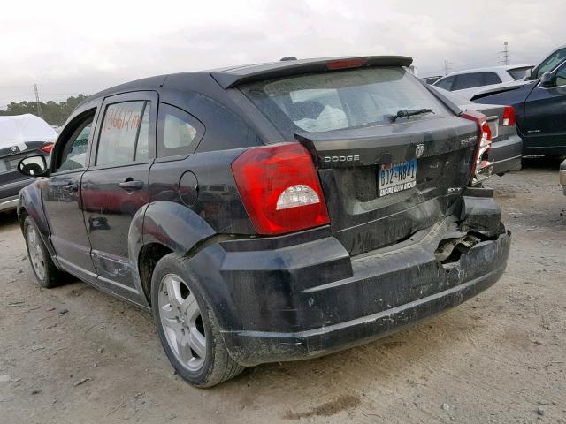 1B3HB48A49D206933 - 2009 DODGE CALIBER SX BLACK photo 3