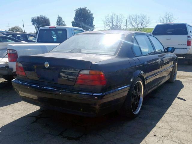 WBAGK2327WDH69257 - 1998 BMW 750 IL BLACK photo 4