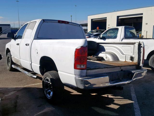 1D7HA18N34J168470 - 2004 DODGE RAM 1500 S WHITE photo 3