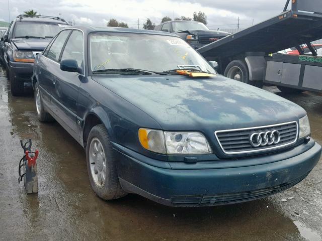 WAUFA84AXSN047791 - 1995 AUDI A6 GREEN photo 1