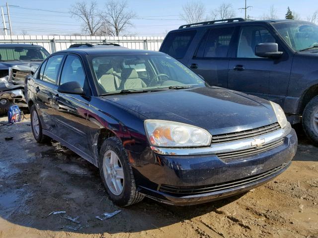 1G1ZT52895F333034 - 2005 CHEVROLET MALIBU LS BLUE photo 1