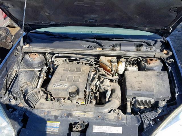 1G1ZT52895F333034 - 2005 CHEVROLET MALIBU LS BLUE photo 7