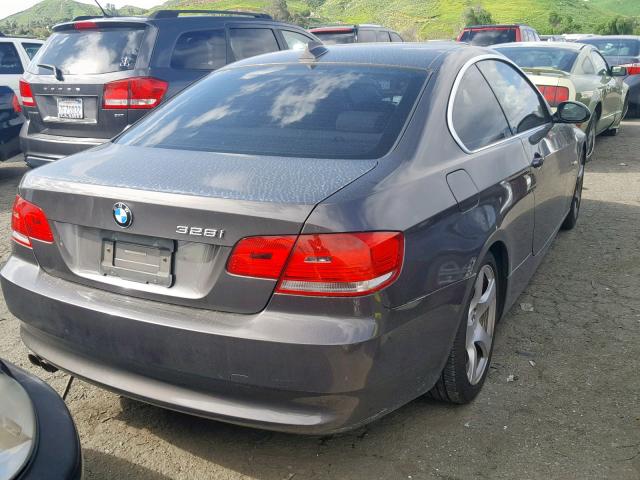 WBAWV13569P121304 - 2009 BMW 328 I SULE CHARCOAL photo 4