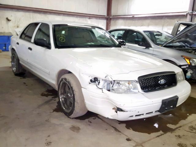 2FAHP71V09X131645 - 2009 FORD CROWN VICT WHITE photo 1