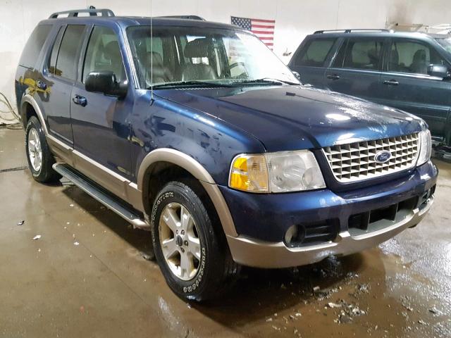 1FMZU74K23UB69820 - 2003 FORD EXPLORER E BLUE photo 1