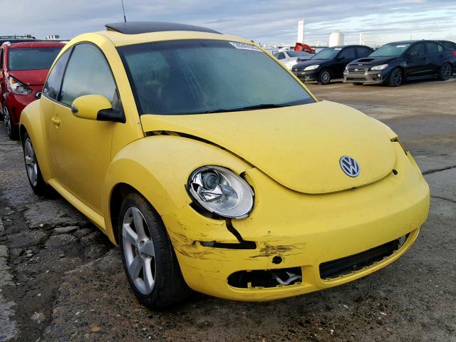 3VWSG31C06M402148 - 2006 VOLKSWAGEN NEW BEETLE Сары фото 1