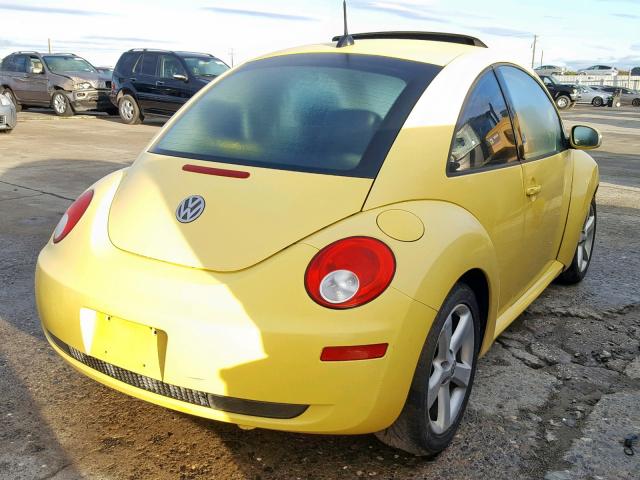 3VWSG31C06M402148 - 2006 VOLKSWAGEN NEW BEETLE Сары фото 4