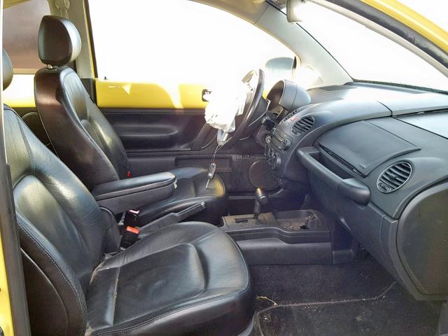 3VWSG31C06M402148 - 2006 VOLKSWAGEN NEW BEETLE Сары фото 5