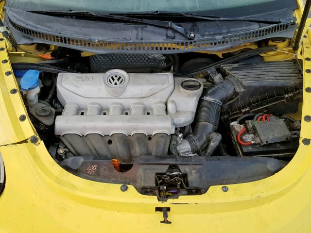 3VWSG31C06M402148 - 2006 VOLKSWAGEN NEW BEETLE Сары фото 7
