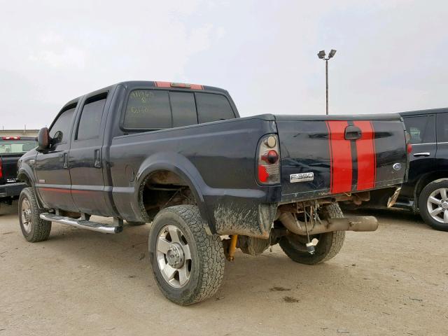 1FTWW31P47EA11960 - 2007 FORD F350 SRW S BLACK photo 3