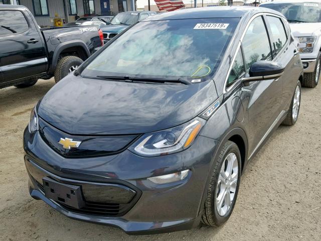 1G1FW6S08H4189860 - 2017 CHEVROLET BOLT EV LT GRAY photo 2