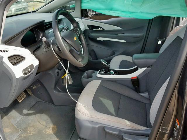 1G1FW6S08H4189860 - 2017 CHEVROLET BOLT EV LT GRAY photo 5