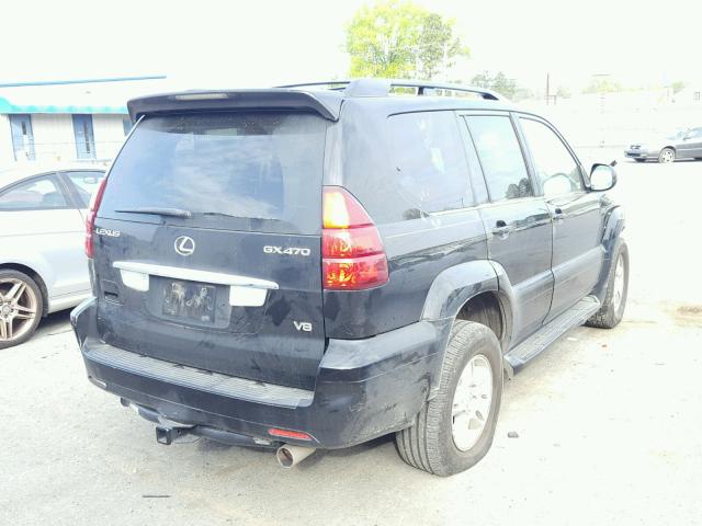 JTJBT20X070146396 - 2007 LEXUS GX 470 BLACK photo 4