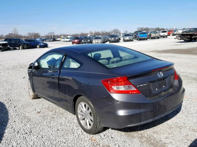 2HGFG3B81CH549377 - 2012 HONDA CIVIC EX Gri fotoğraf 3