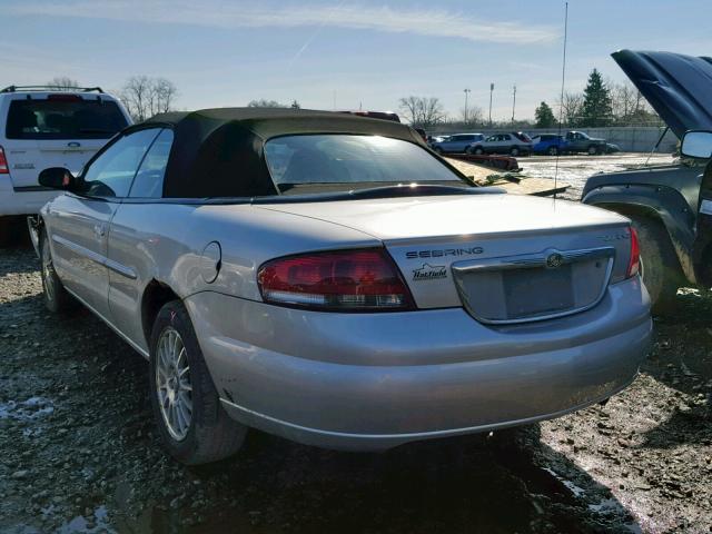 1C3EL55R75N705992 - 2005 CHRYSLER SEBRING TO SILVER photo 3