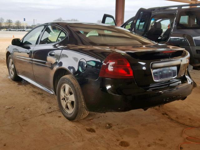 2G2WP582961252193 - 2006 PONTIAC GRAND PRIX BLACK photo 3