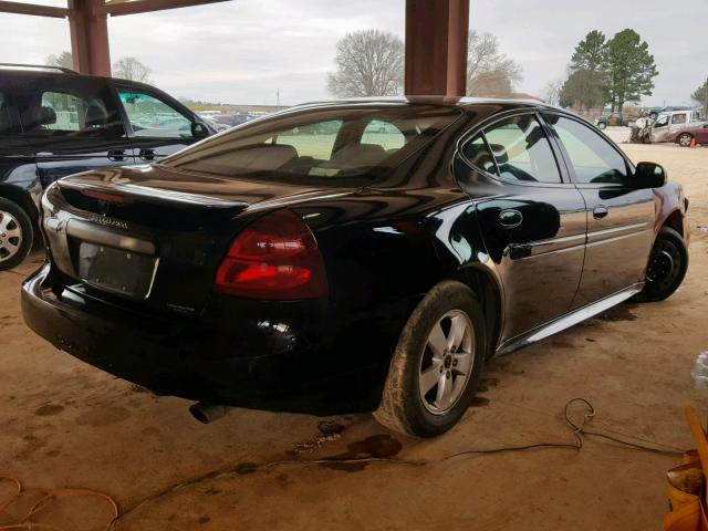 2G2WP582961252193 - 2006 PONTIAC GRAND PRIX BLACK photo 4