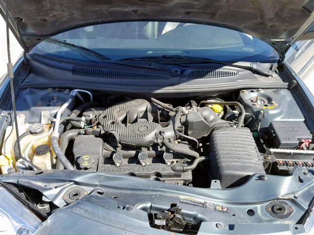 1C3EL75R66N136176 - 2006 CHRYSLER SEBRING GT BLUE photo 7