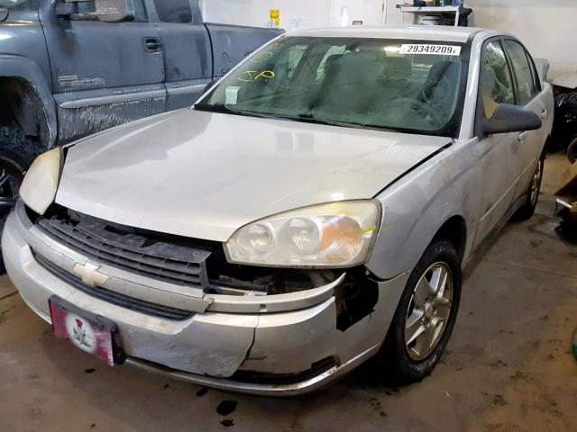 1G1ZT52834F231517 - 2004 CHEVROLET MALIBU LS SILVER photo 2