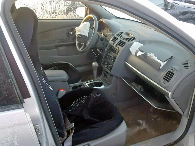 1G1ZT52834F231517 - 2004 CHEVROLET MALIBU LS SILVER photo 5