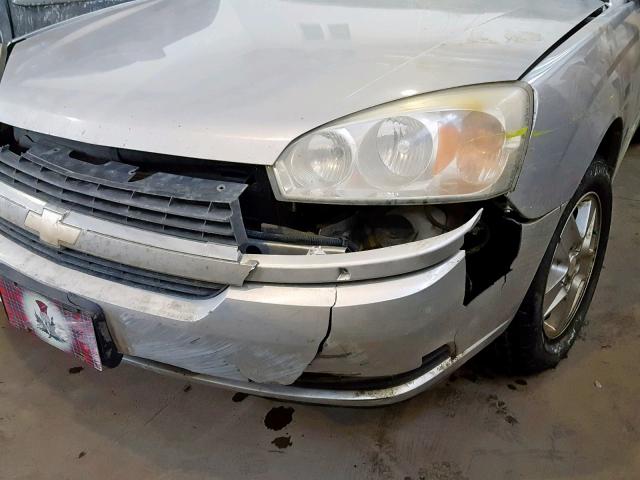 1G1ZT52834F231517 - 2004 CHEVROLET MALIBU LS SILVER photo 9