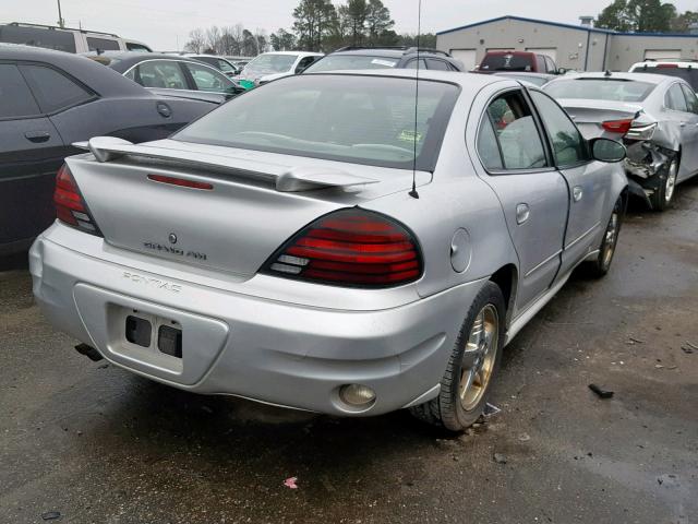 1G2NF52EX4M507887 - 2004 PONTIAC GRAND AM S SILVER photo 4